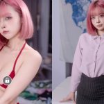 绮丽巨乳理想秘书！在加班时穿极小件比基尼的辣妹！